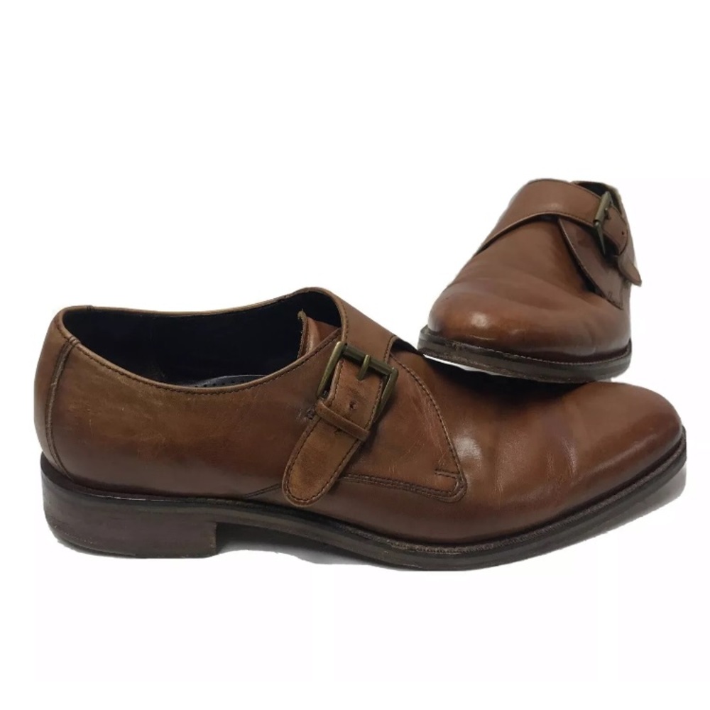 Cole Haan Air Men’s Size 11 Brown Madison single Monk Strap shoes
